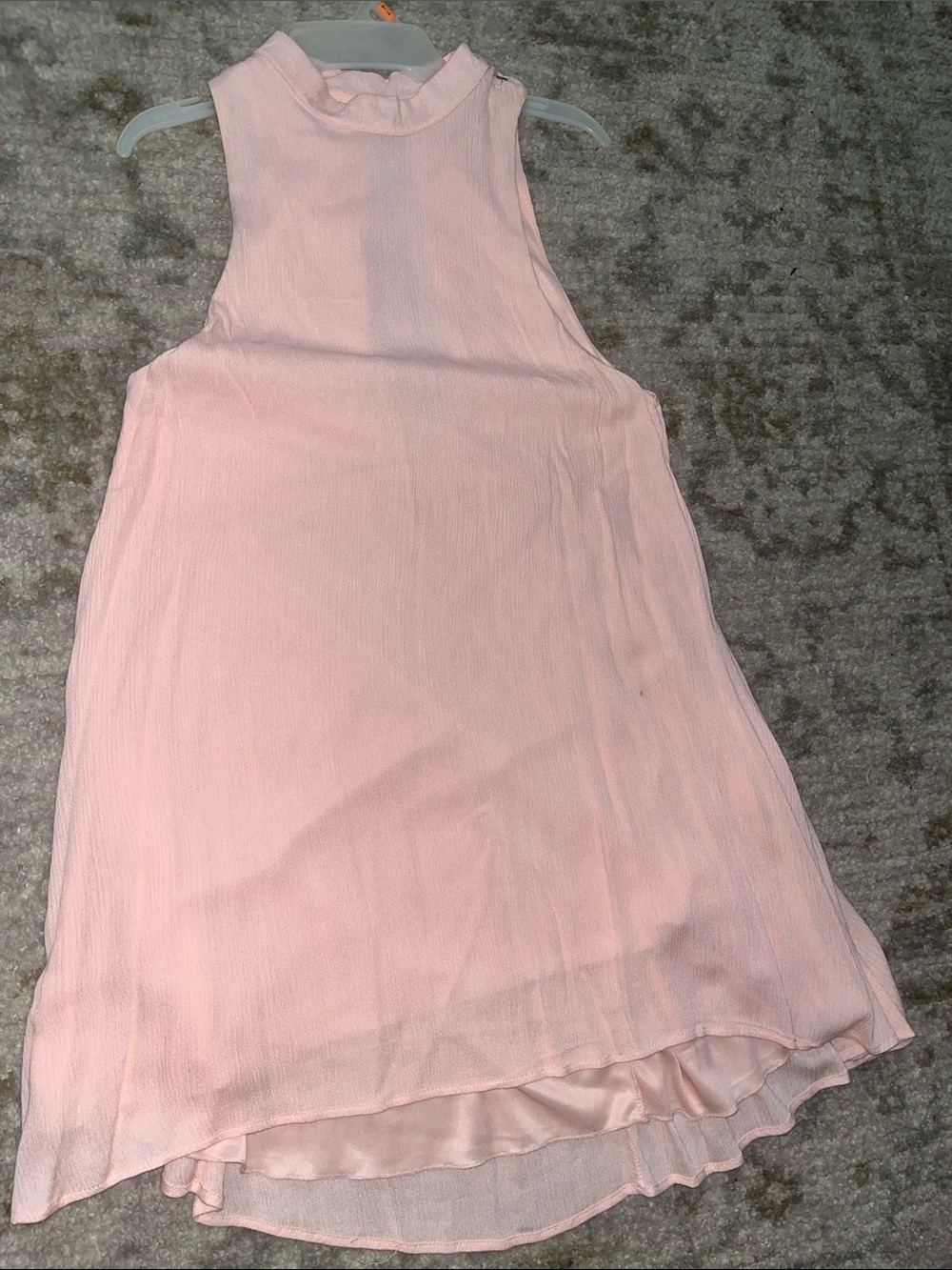dee elle Soft Blush Pink Sleeveless Shift Dress